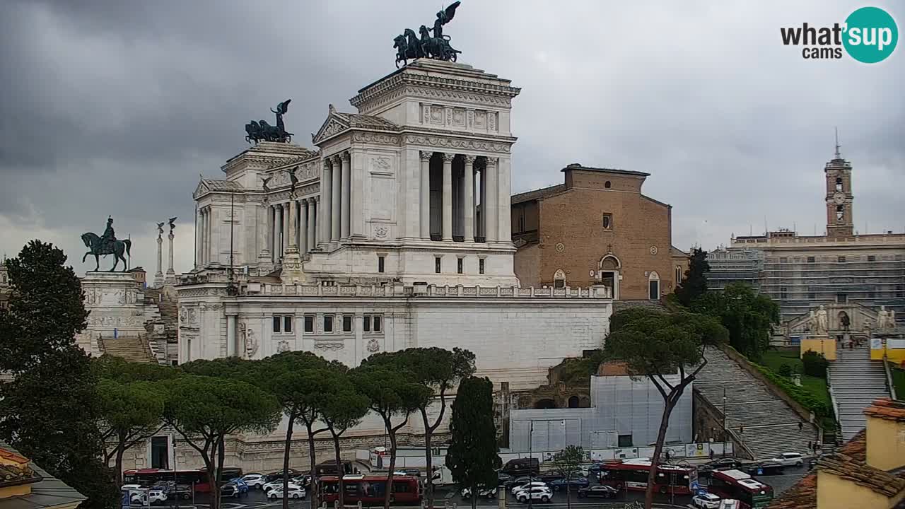 Roma Camera en vivo – Vittoriano webcam – Altare della Patria