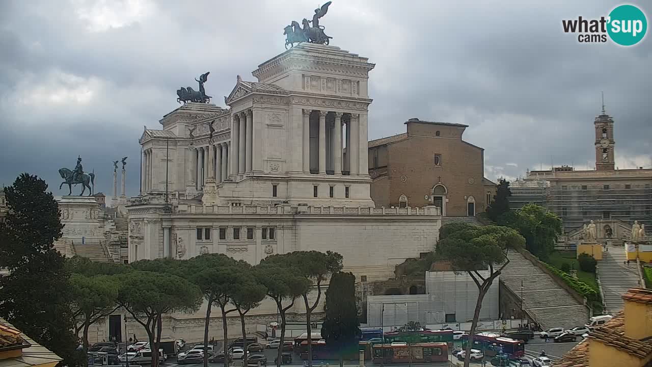 Roma Camera en vivo – Vittoriano webcam – Altare della Patria