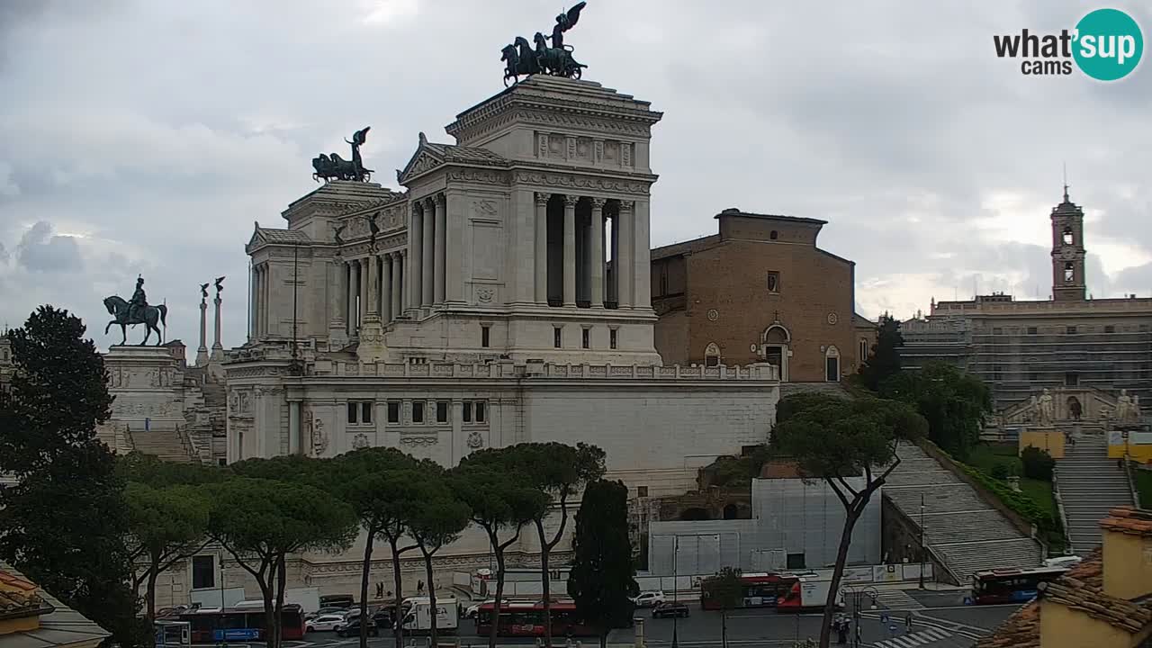 Roma Camera en vivo – Vittoriano webcam – Altare della Patria