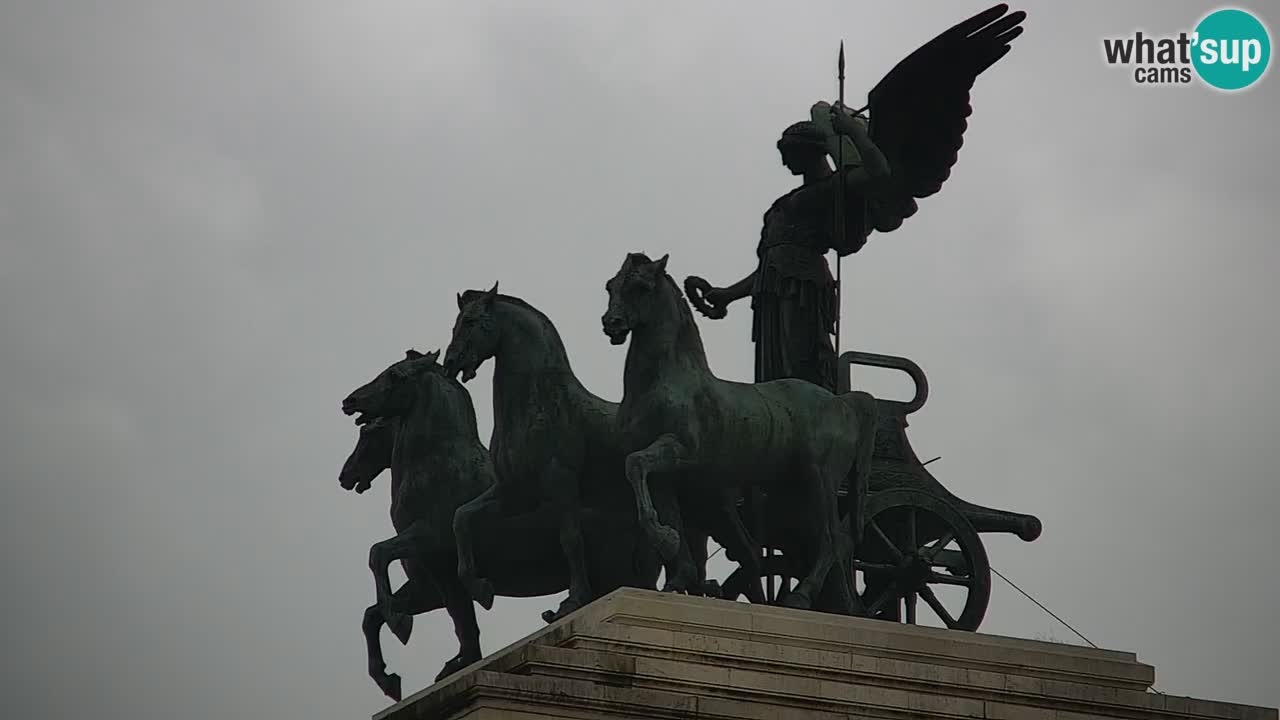 Roma Camera en vivo – Vittoriano webcam – Altare della Patria