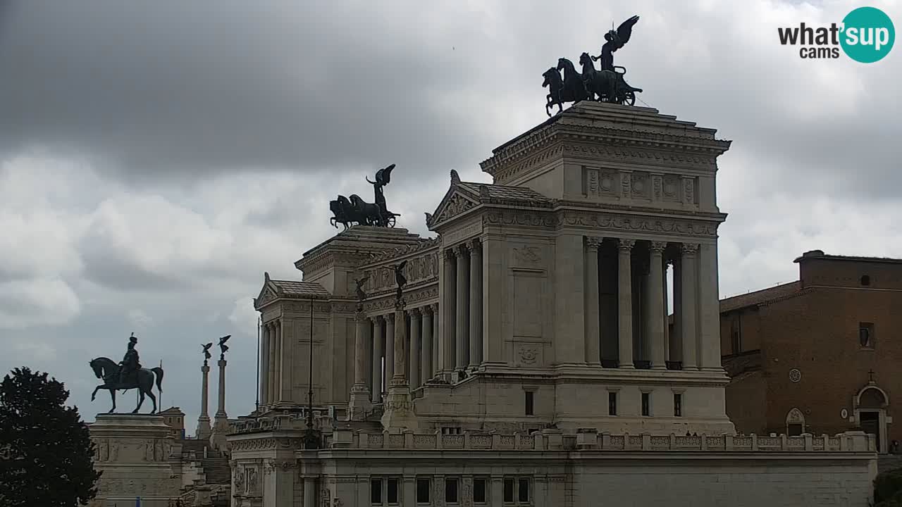 Rome Livecam – Vittoriano webcam – Autel de La Patrie