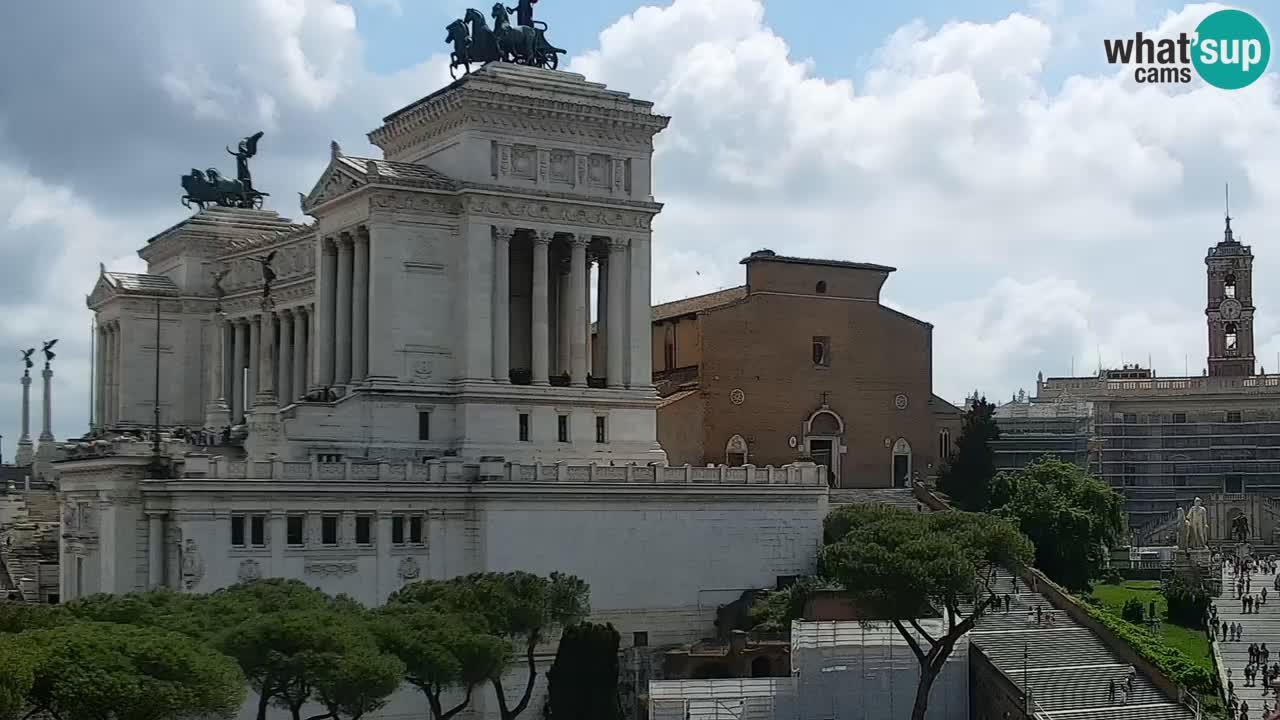 Roma Camera en vivo – Vittoriano webcam – Altare della Patria