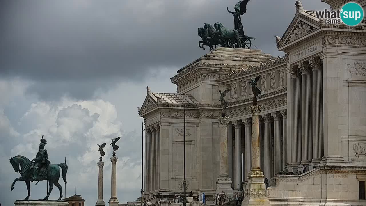 Rome Livecam – Vittoriano webcam – Autel de La Patrie