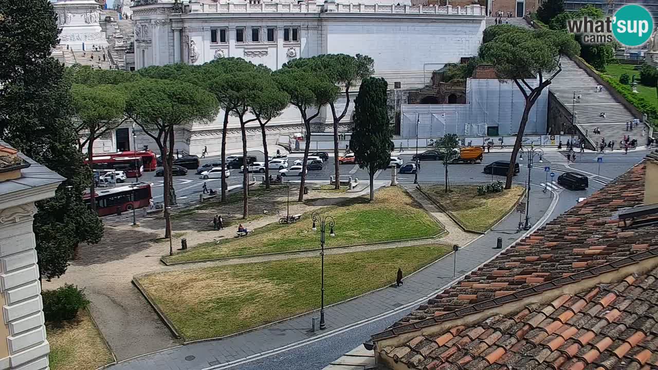 Roma Camera en vivo – Vittoriano webcam – Altare della Patria