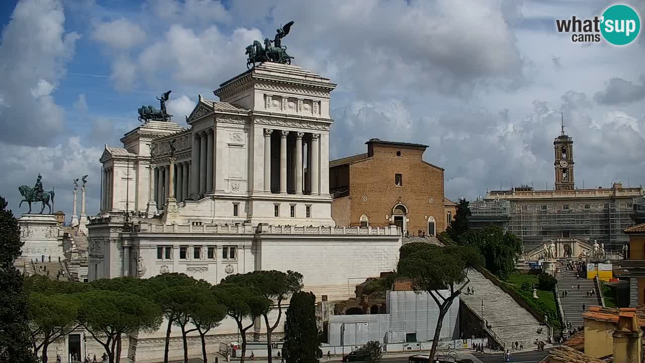 Rome Livecam – Vittoriano webcam – Autel de La Patrie