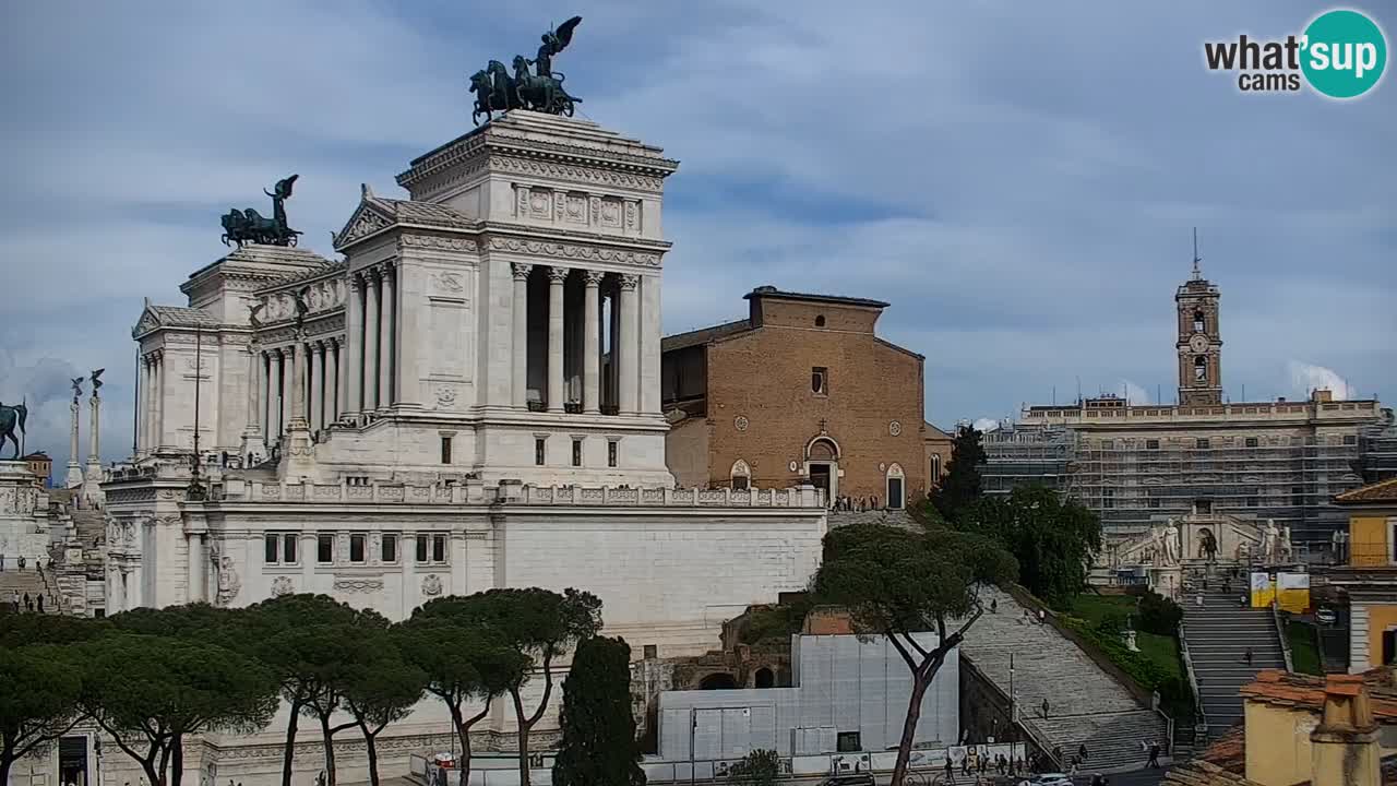 Rome Livecam – Vittoriano webcam – Altare della Patria