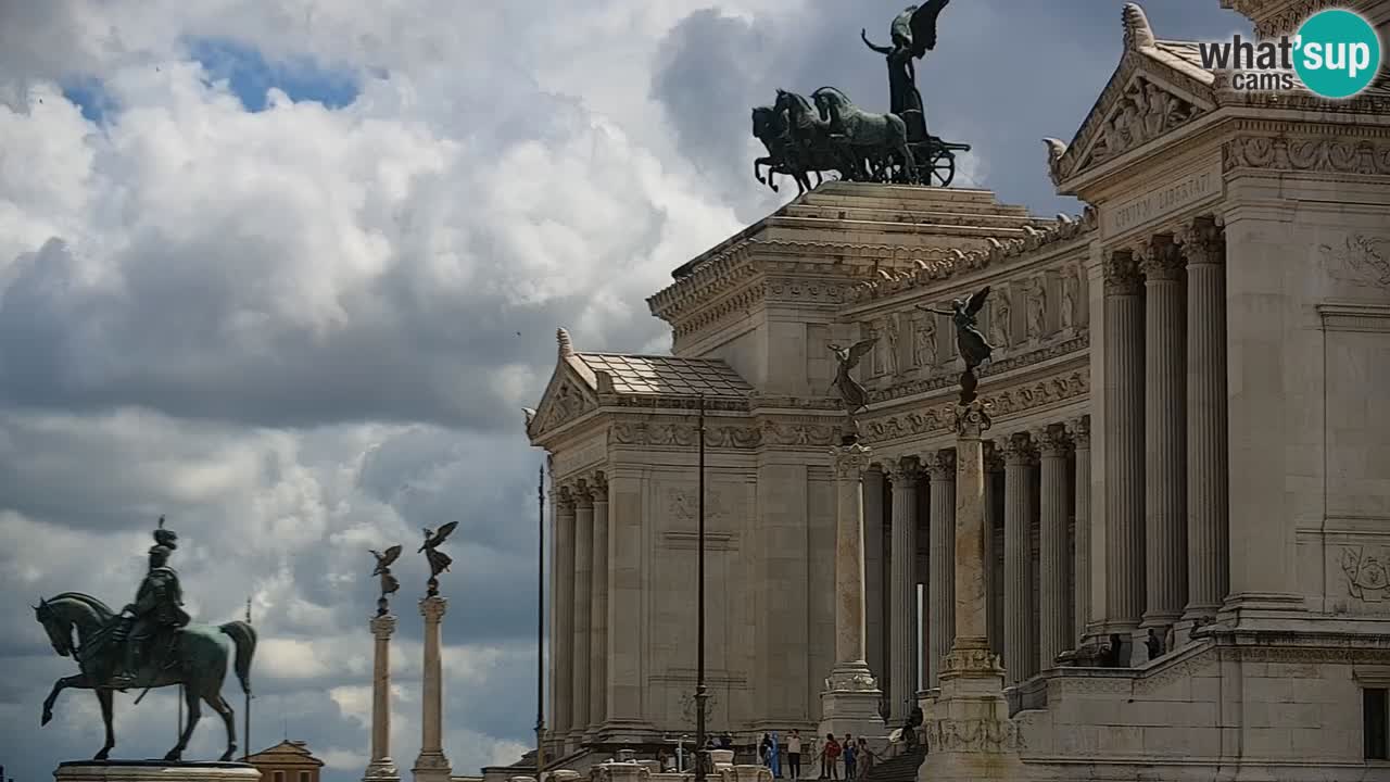 Rim Spletna kamera – Vittoriano – Oltar domovine
