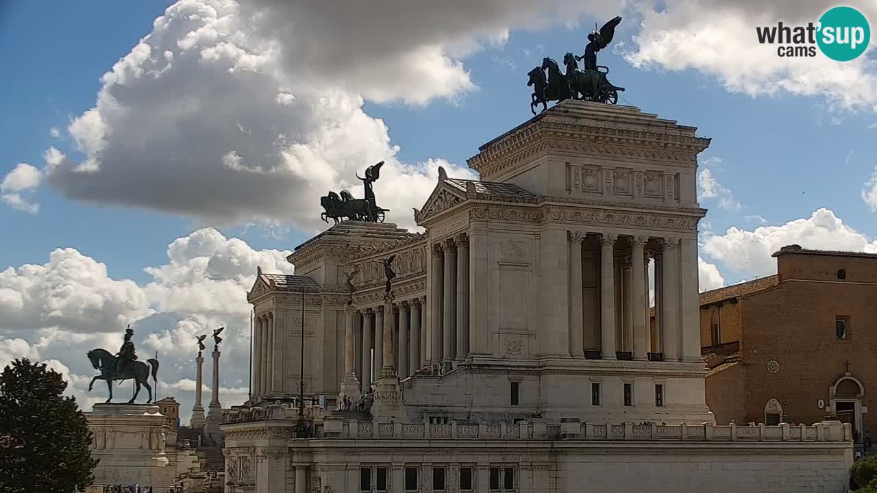 Roma Camera en vivo – Vittoriano webcam – Altare della Patria