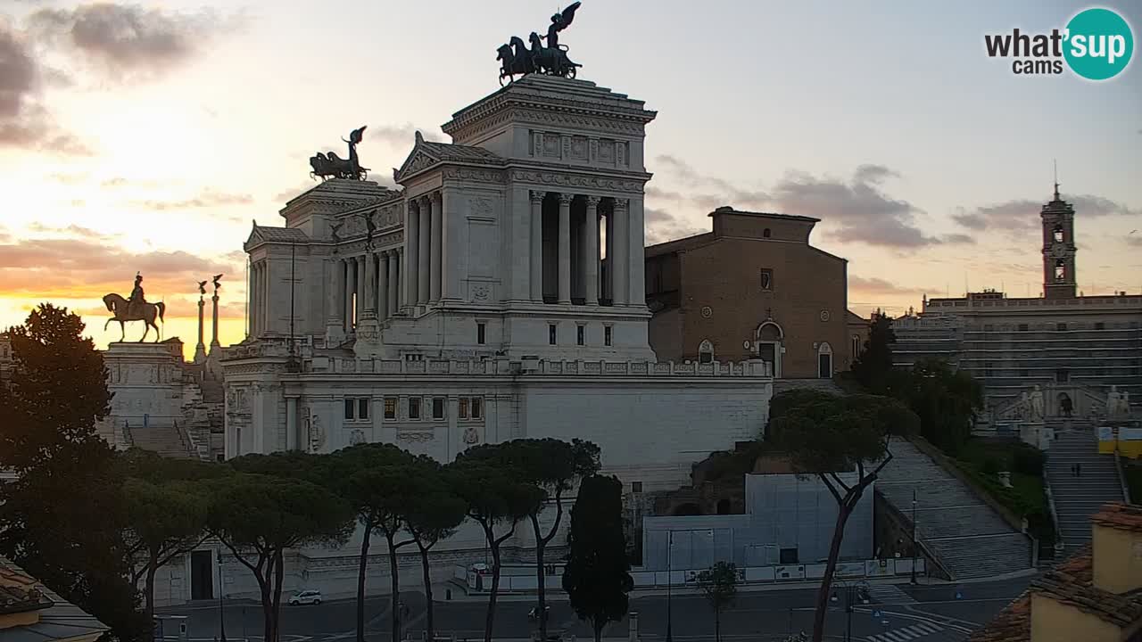 Rome Livecam – Vittoriano webcam – Altare della Patria