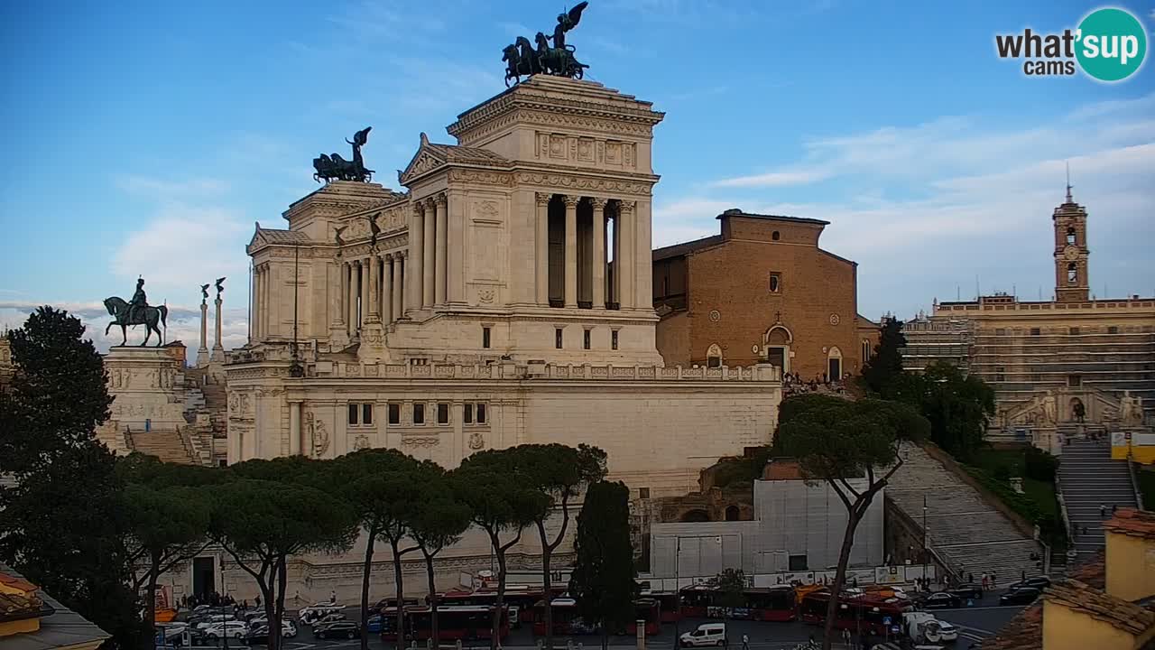 Roma Livecam – Vittoriano webcam – Altare della Patria
