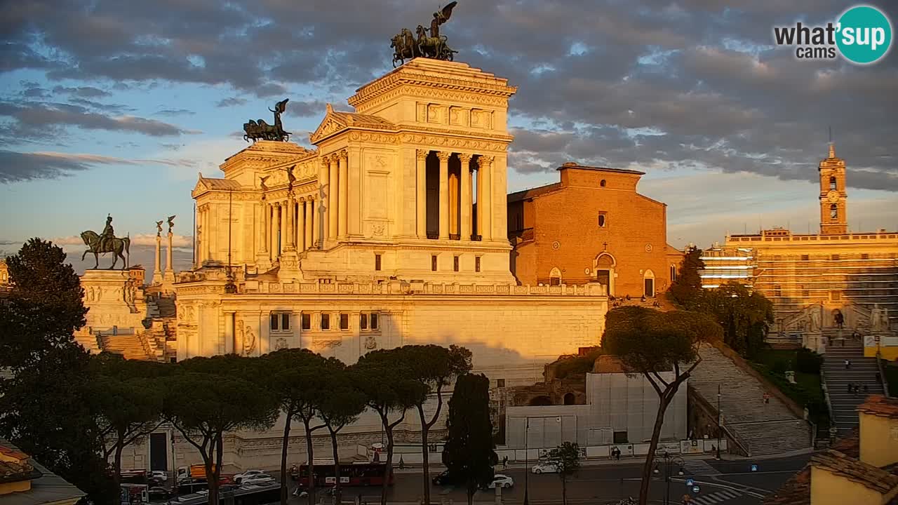 Roma Livecam – Vittoriano webcam – Altare della Patria
