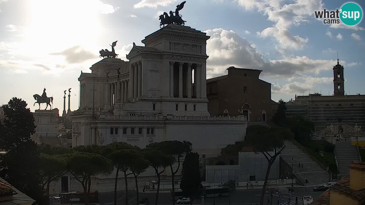 Roma Camera en vivo – Vittoriano webcam – Altare della Patria