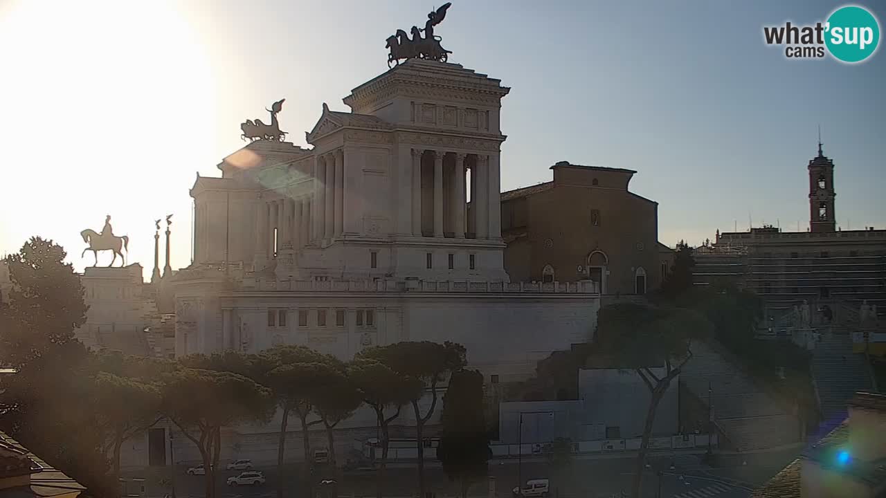 Roma Camera en vivo – Vittoriano webcam – Altare della Patria