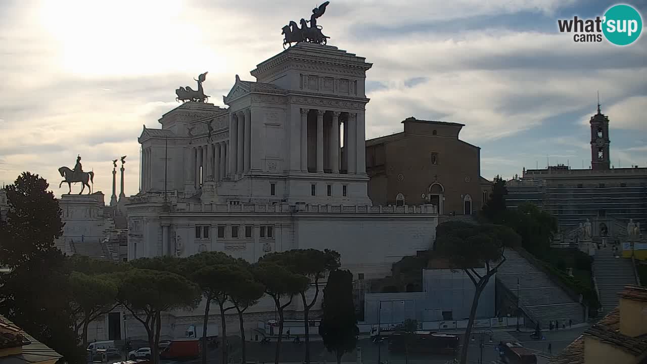 Rim Web kamera – Vittoriano – Altare della patria