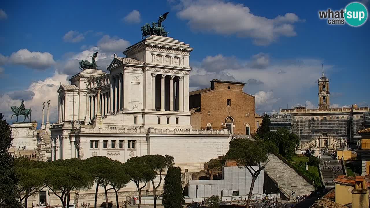 Rome Livecam – Vittoriano webcam – Altare della Patria