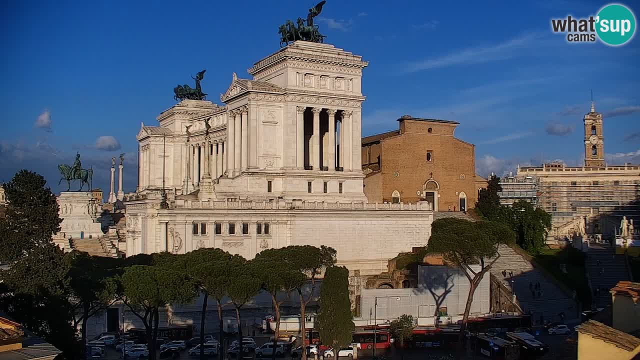 Rome Livecam – Vittoriano webcam – Autel de La Patrie