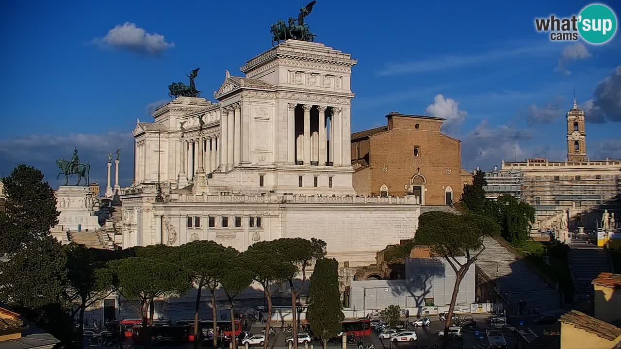 Rome Livecam – Vittoriano webcam – Autel de La Patrie