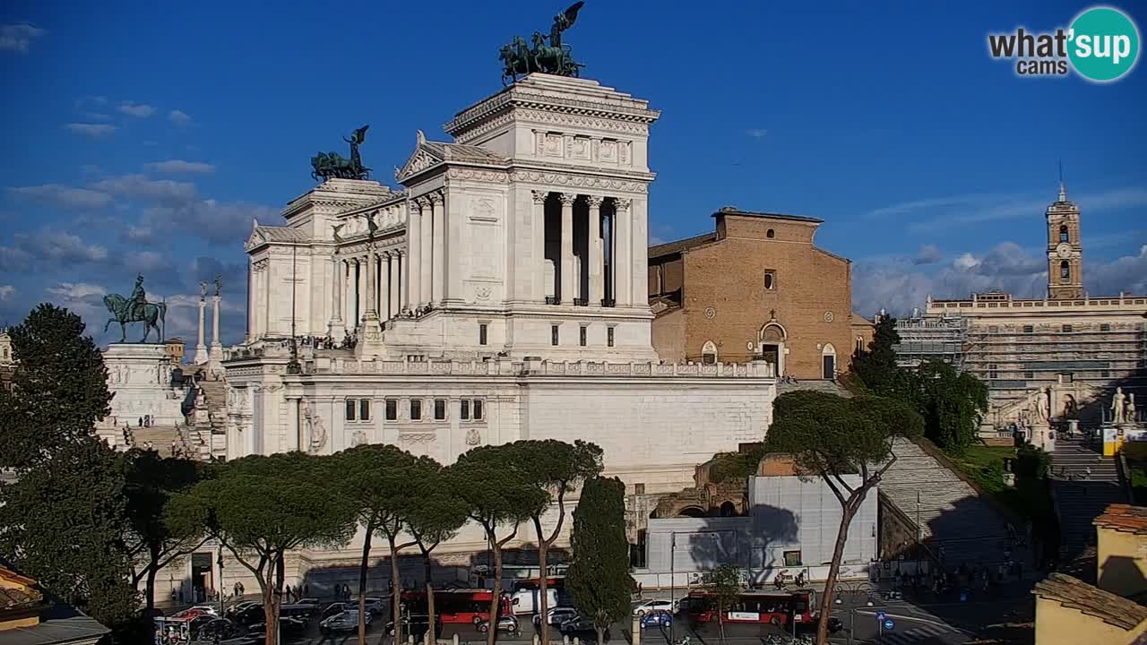 Roma Livecam – Vittoriano webcam – Altare della Patria