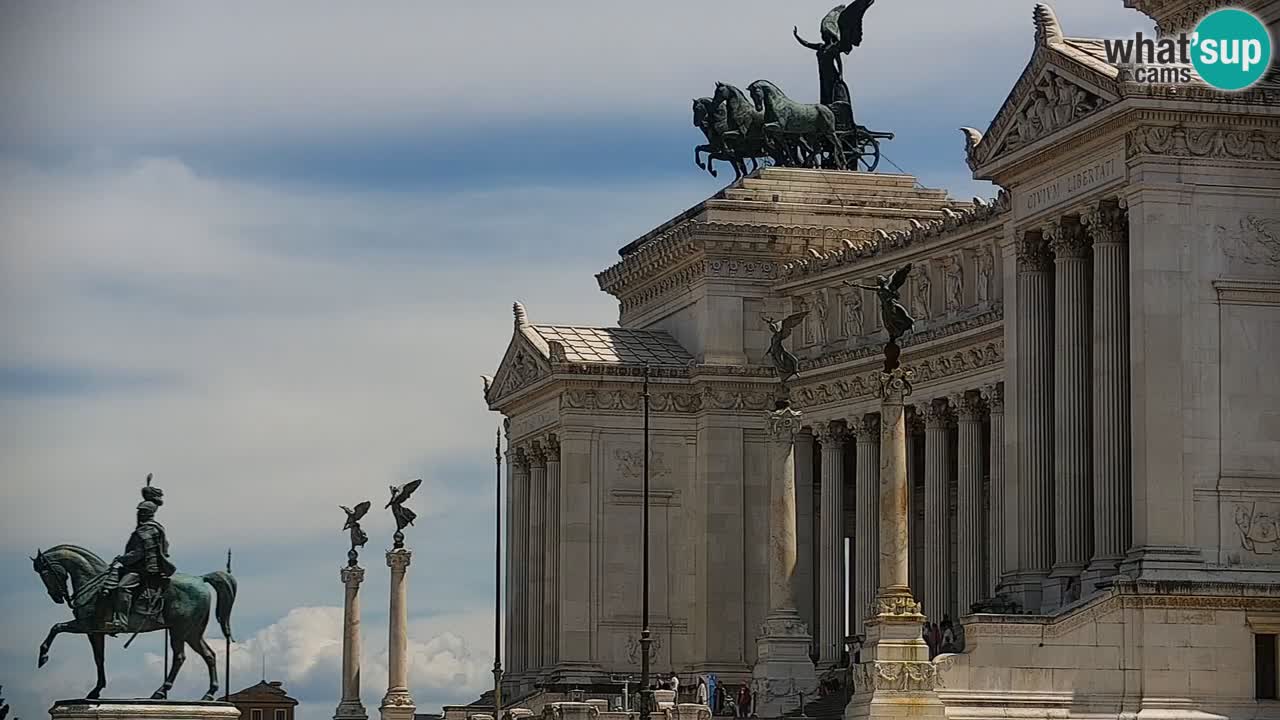 Roma Livecam – Vittoriano webcam – Altare della Patria