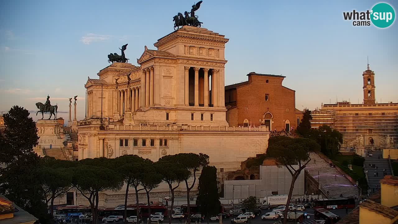 Rome Livecam – Vittoriano webcam – Altare della Patria
