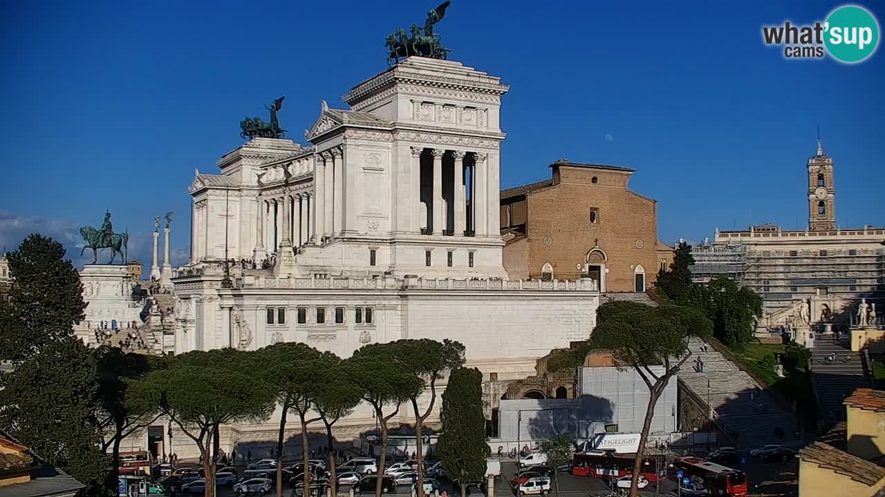 Rome Livecam – Vittoriano webcam – Altare della Patria