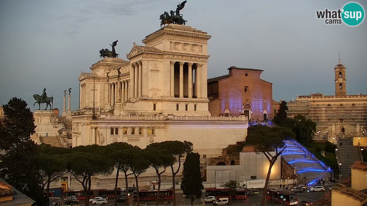 Roma Livecam – Vittoriano webcam – Altare della Patria