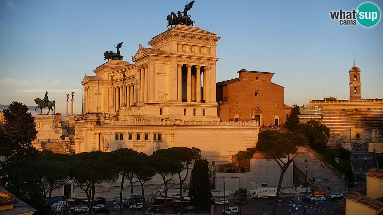 Rom Webcam – Vittoriano – Altar des Vaterlands