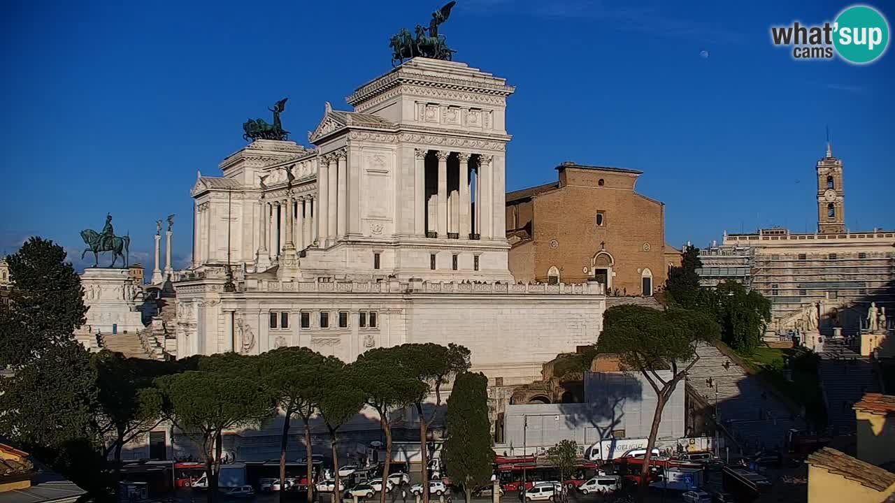 Roma Livecam – Vittoriano webcam – Altare della Patria