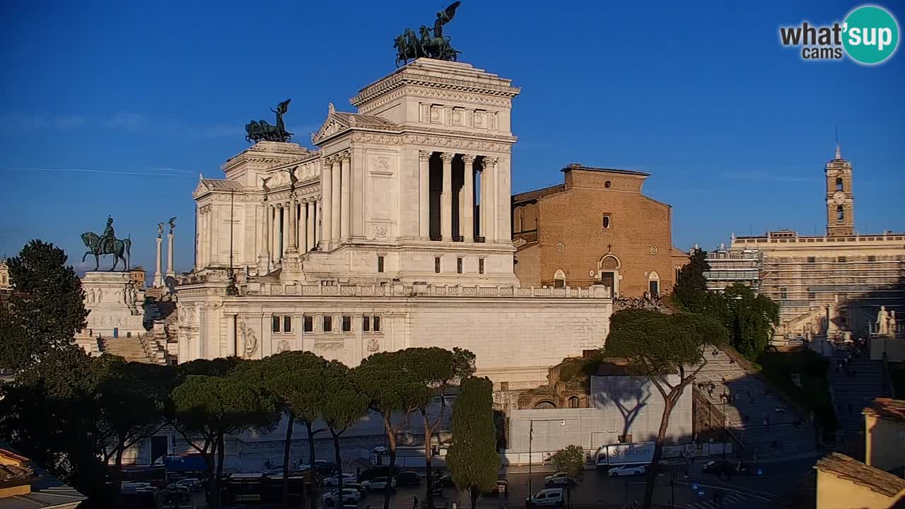 Rom Webcam – Vittoriano – Altar des Vaterlands
