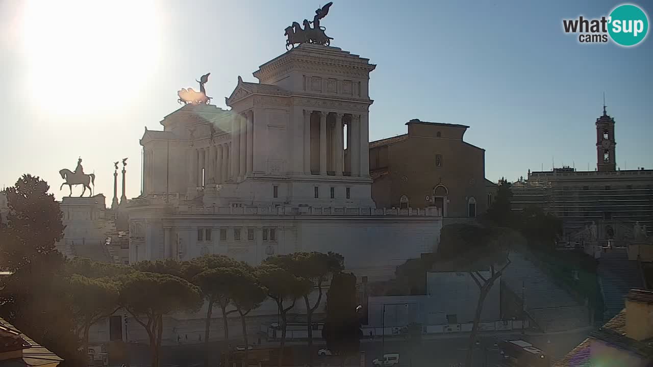 Rome Livecam – Vittoriano webcam – Autel de La Patrie