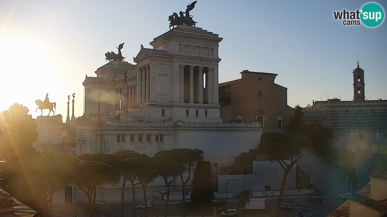Roma Camera en vivo – Vittoriano webcam – Altare della Patria