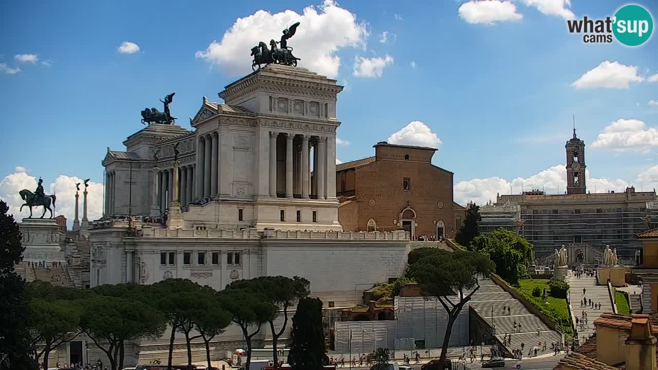 Rom Webcam – Vittoriano – Altar des Vaterlands