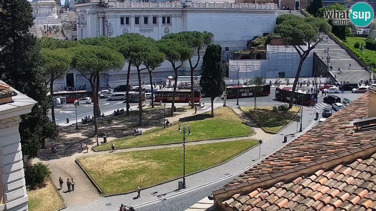 Rome Livecam – Vittoriano webcam – Altare della Patria