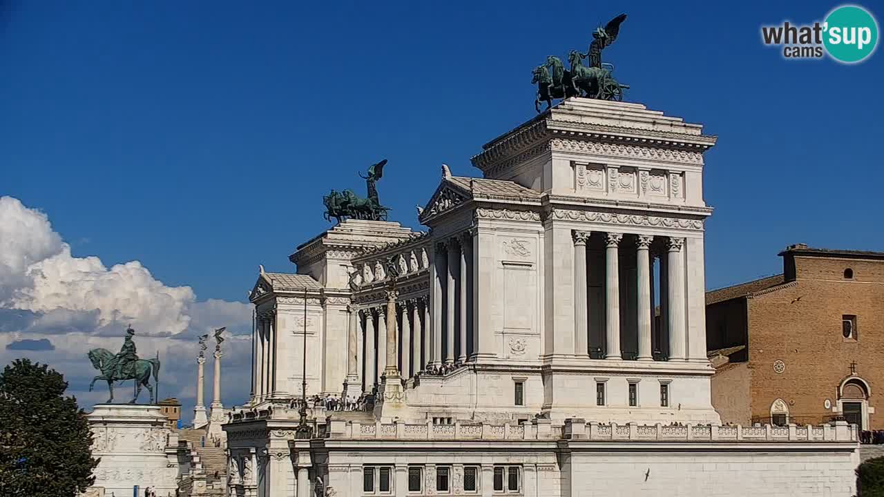 Rome Livecam – Vittoriano webcam – Altare della Patria
