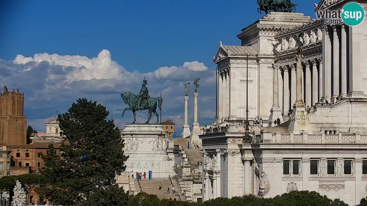 Rome Livecam – Vittoriano webcam – Altare della Patria