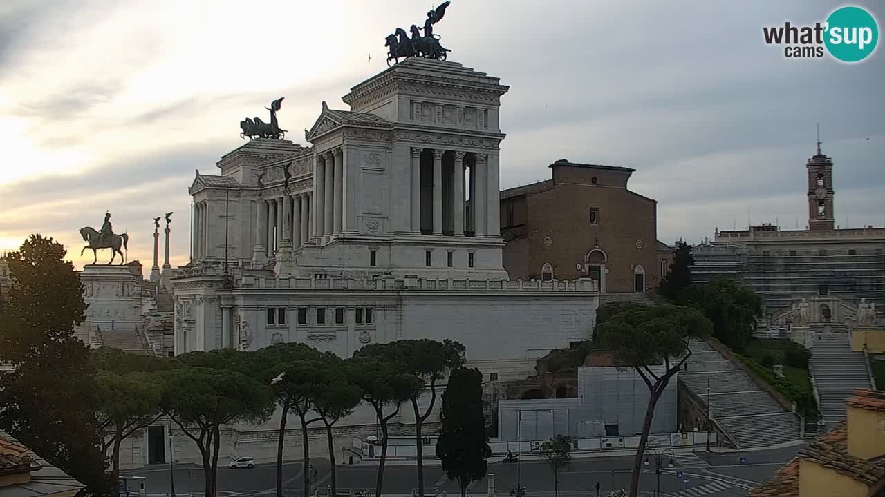 Rome Livecam – Vittoriano webcam – Altare della Patria