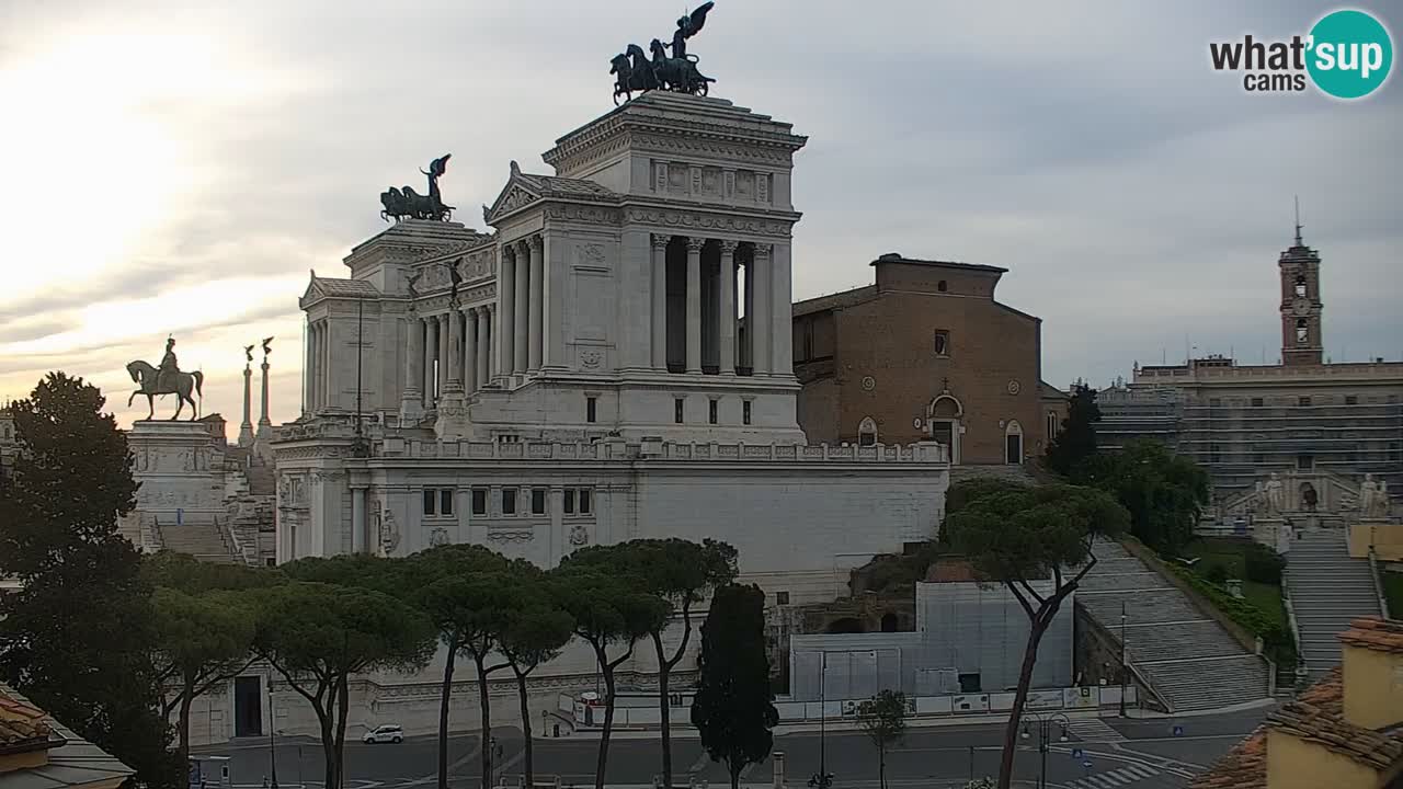 Roma Camera en vivo – Vittoriano webcam – Altare della Patria