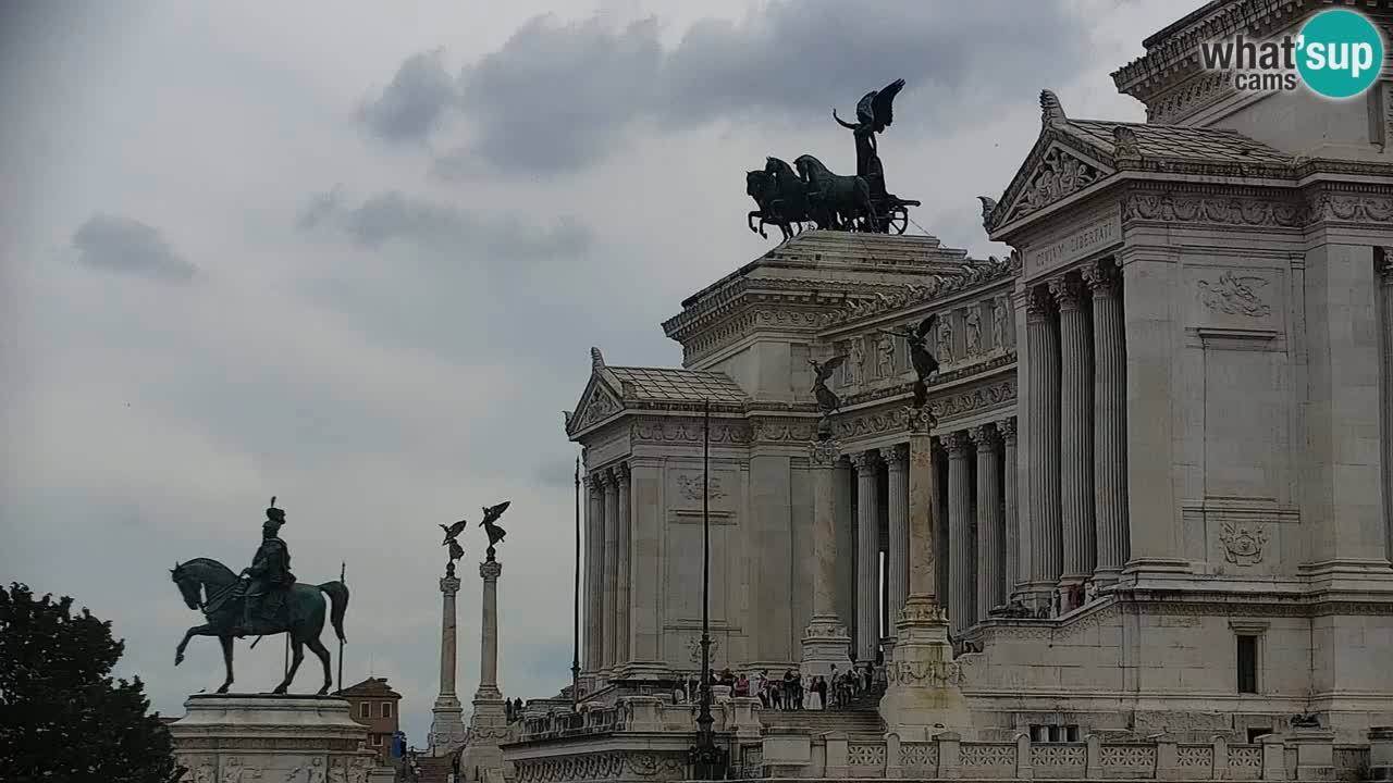 Rome Livecam – Vittoriano webcam – Altare della Patria