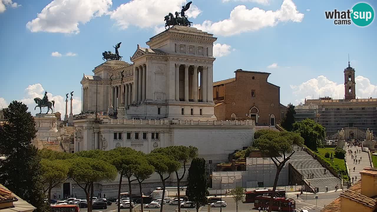 Roma Livecam – Vittoriano webcam – Altare della Patria