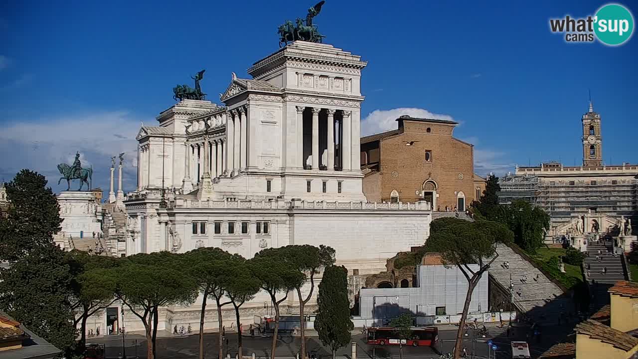 Roma Camera en vivo – Vittoriano webcam – Altare della Patria