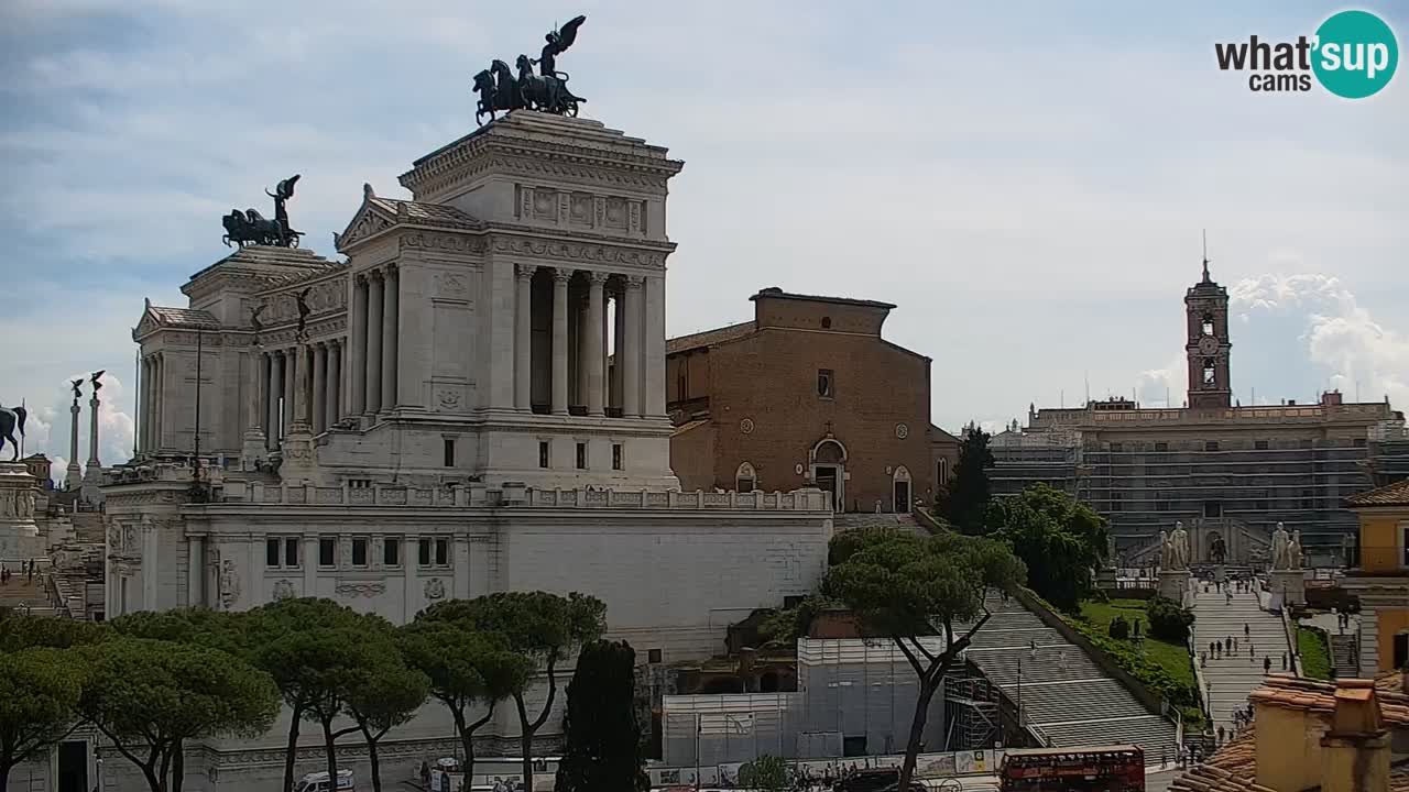 Roma Livecam – Vittoriano webcam – Altare della Patria