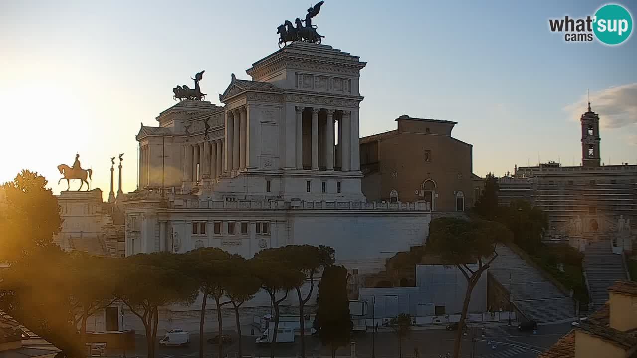 Roma Livecam – Vittoriano webcam – Altare della Patria