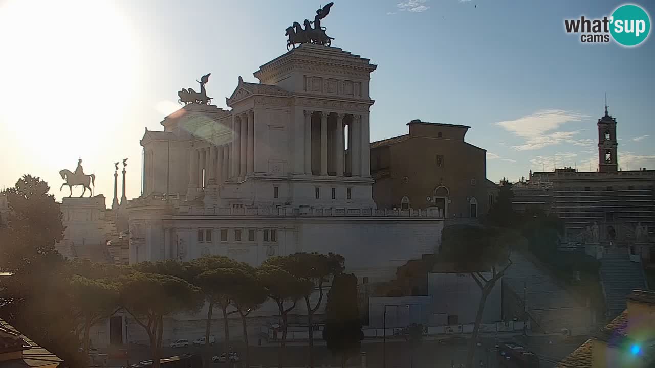 Rome Livecam – Vittoriano webcam – Altare della Patria