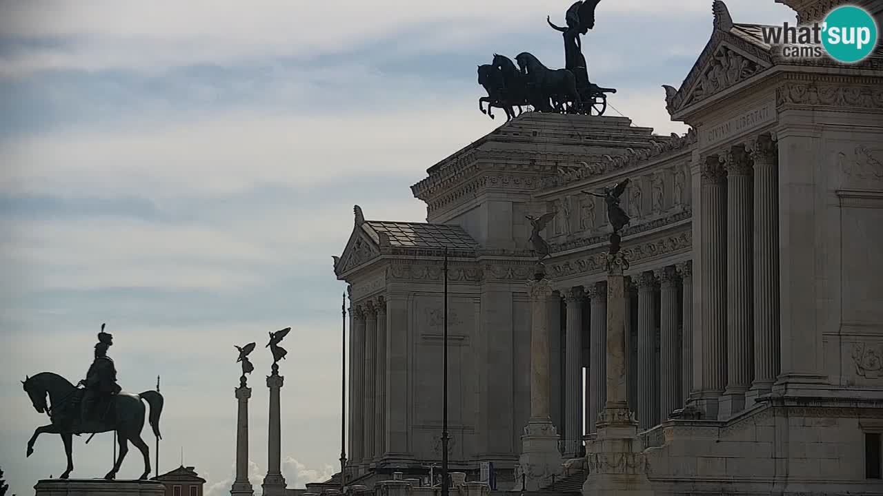 Rome Livecam – Vittoriano webcam – Autel de La Patrie