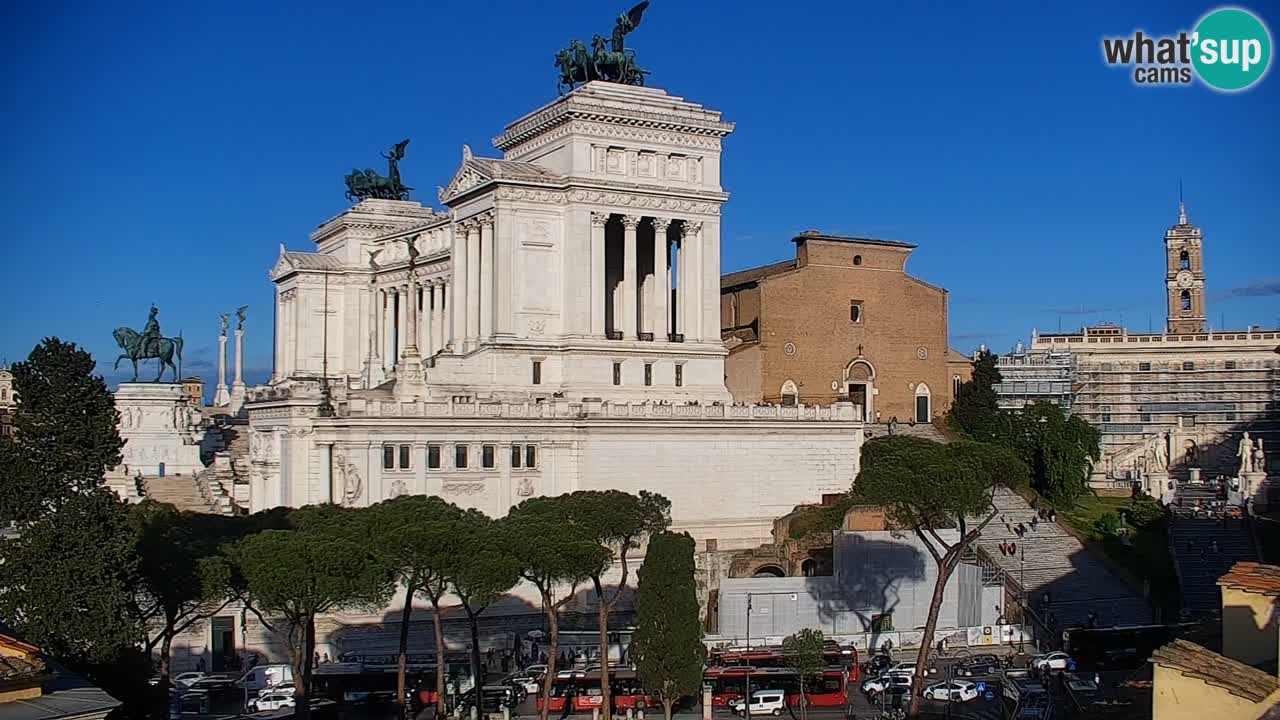 Roma Camera en vivo – Vittoriano webcam – Altare della Patria