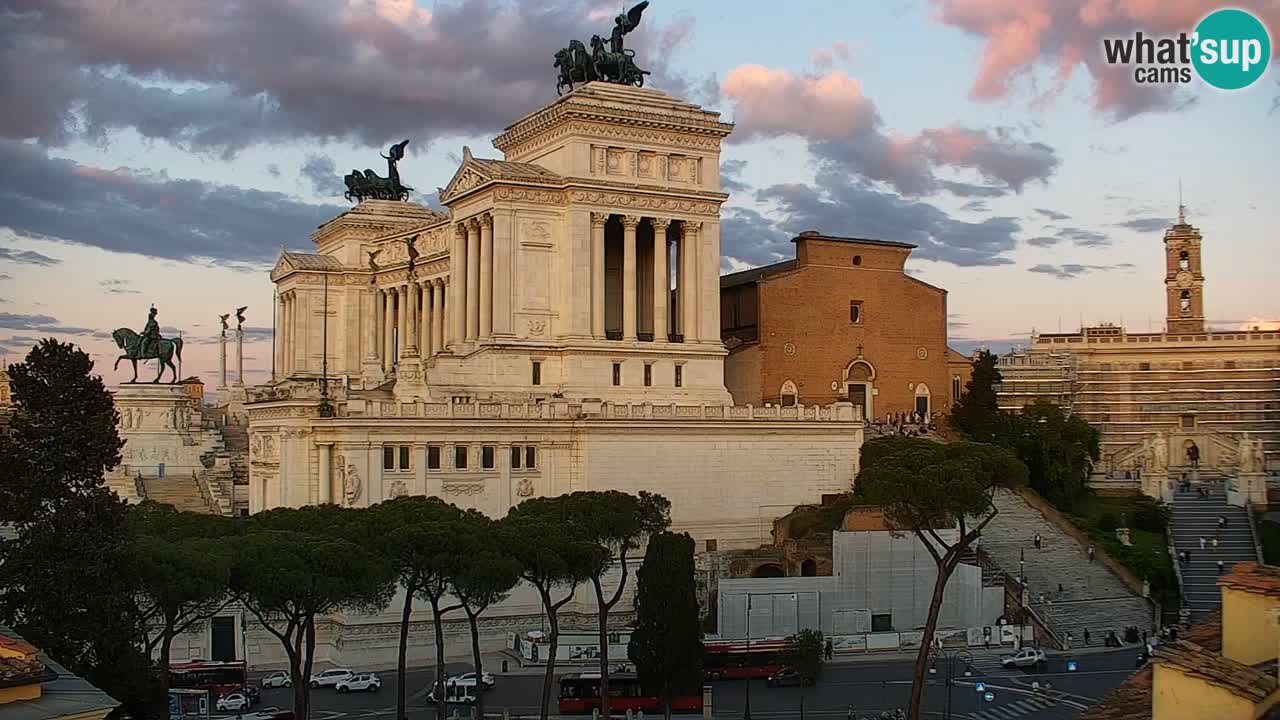 Rome Livecam – Vittoriano webcam – Altare della Patria