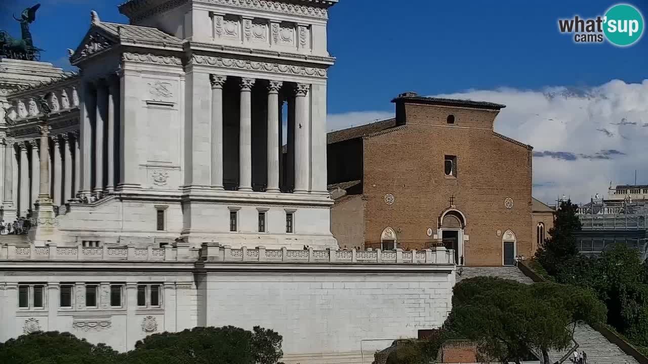 Rome Livecam – Vittoriano webcam – Altare della Patria
