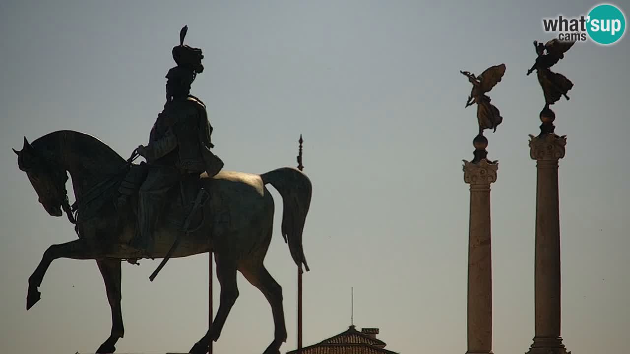 Rim Spletna kamera – Vittoriano – Oltar domovine