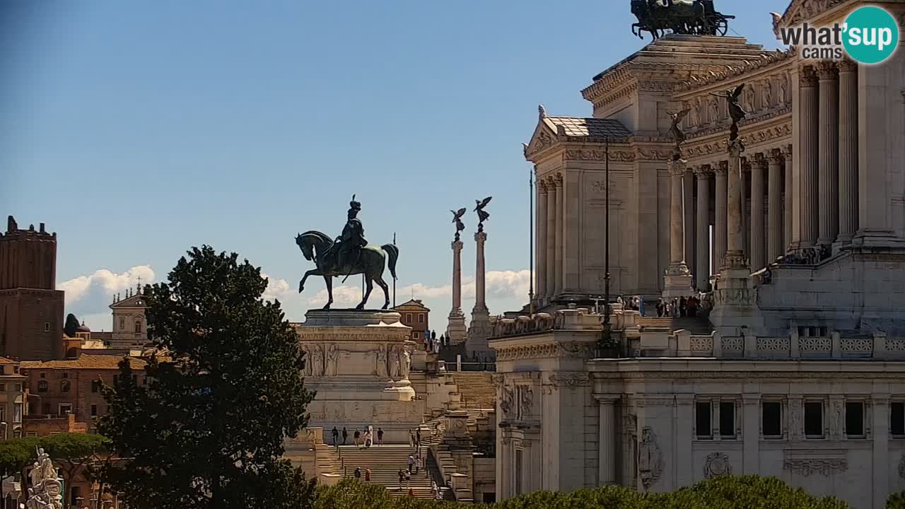 Roma Livecam – Vittoriano webcam – Altare della Patria