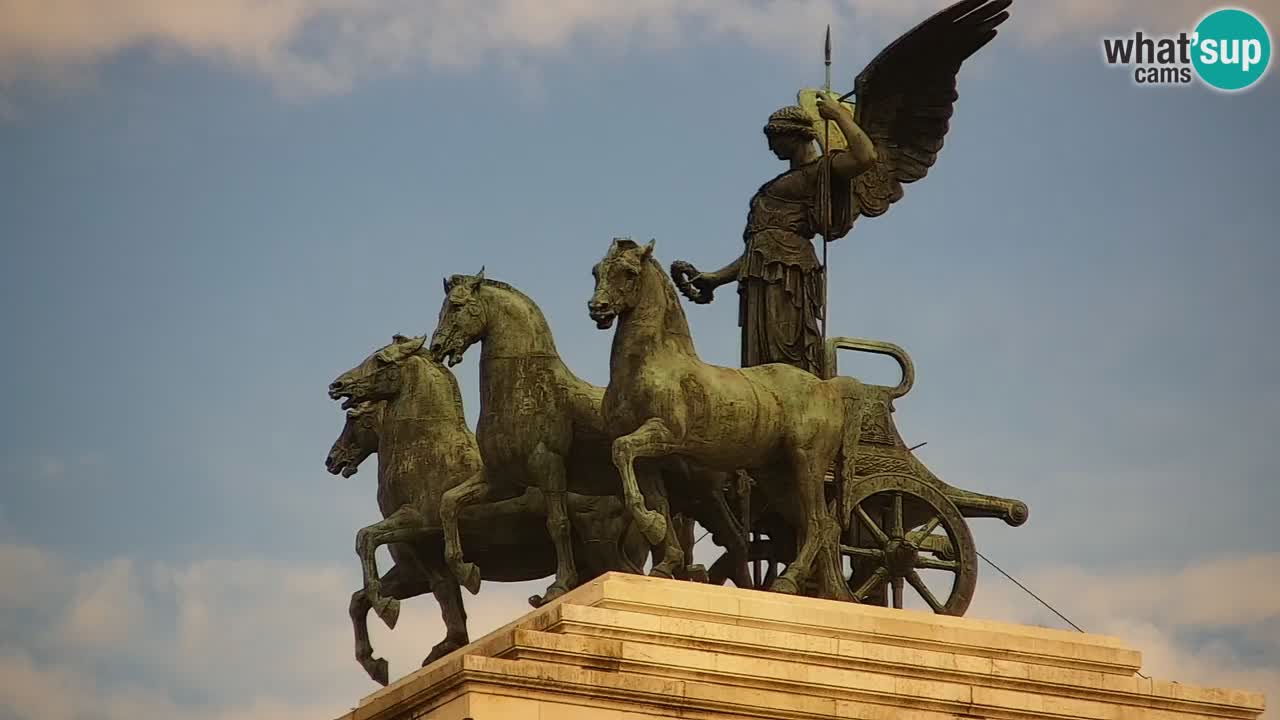 Roma Camera en vivo – Vittoriano webcam – Altare della Patria